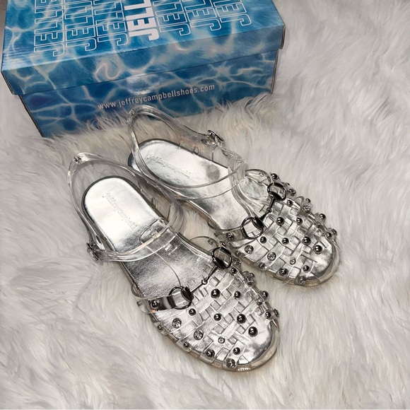 Jeffrey Campbell Shoes - 🌙[ Jeffrey Campbell ] Jellin Clear Fisherman Jelly Sandals